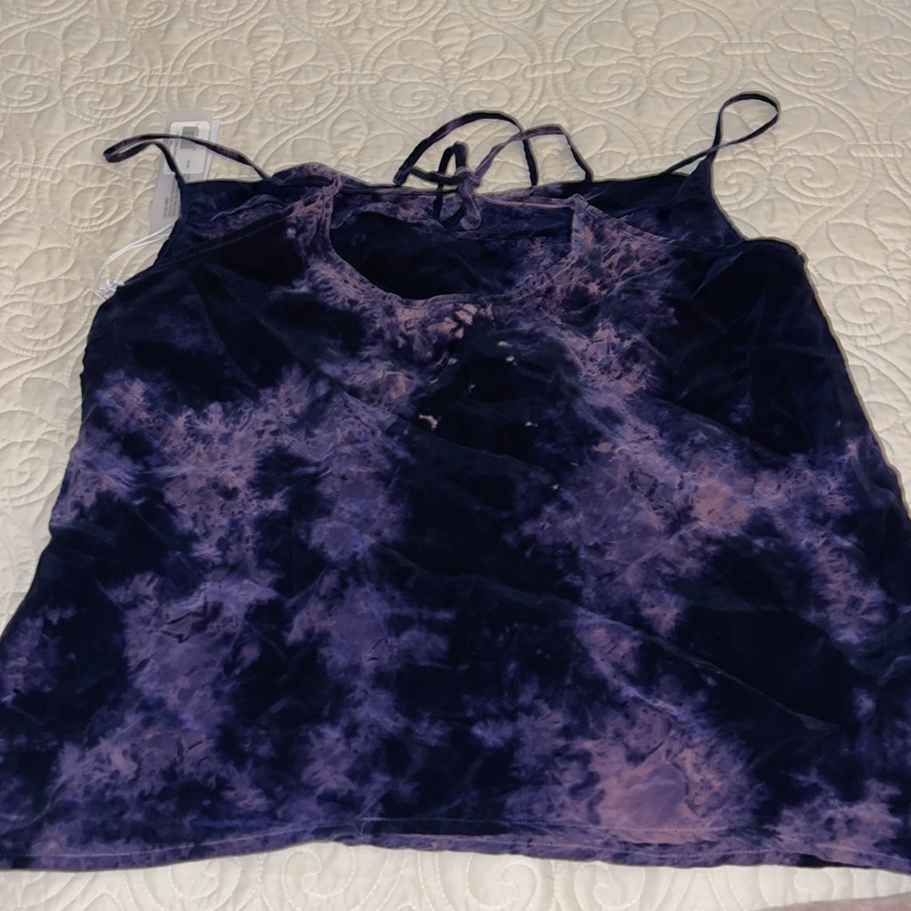 Anthropologie // Stateside Cupro Tie Dye Tank {Purple} NWT๐ - Picture 12 of 14